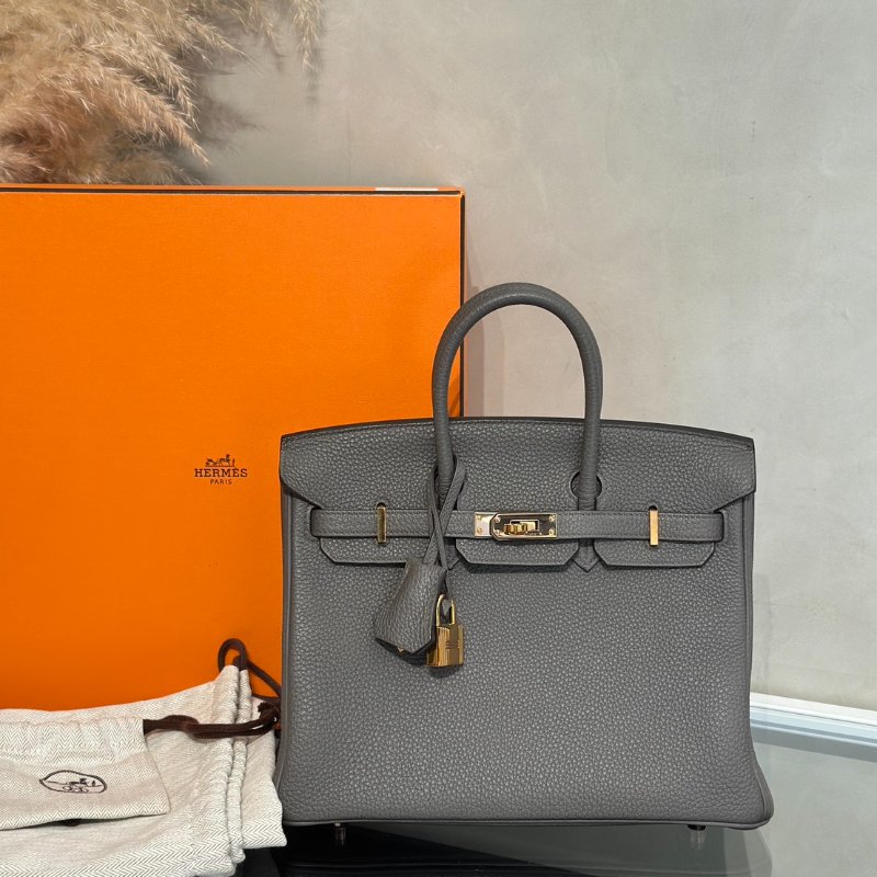 HERMES Birkin 25 - 錫器灰玫瑰金 Z-13