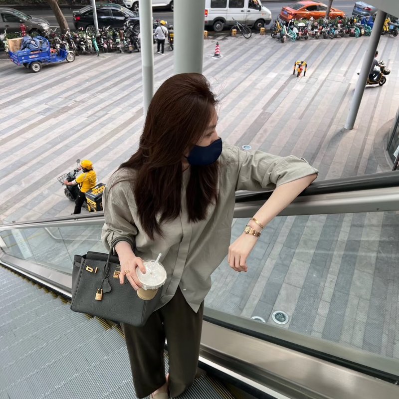 HERMES Birkin 25 - 錫器灰玫瑰金 Z-14