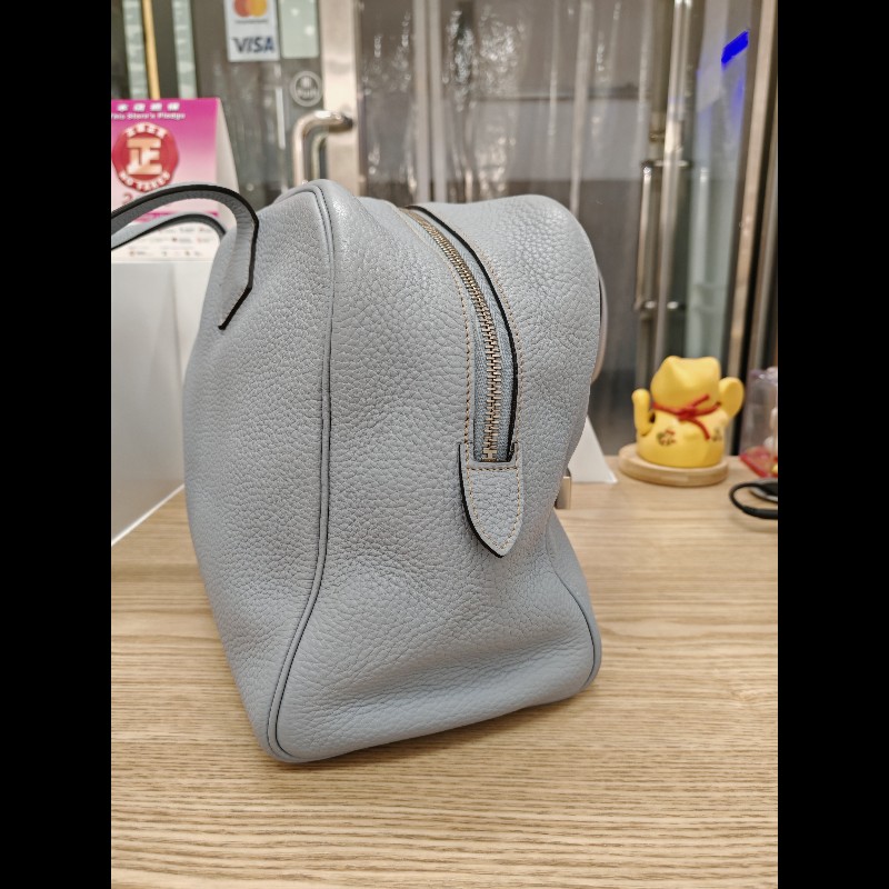 Hermes Victoria 35 亞麻藍-2