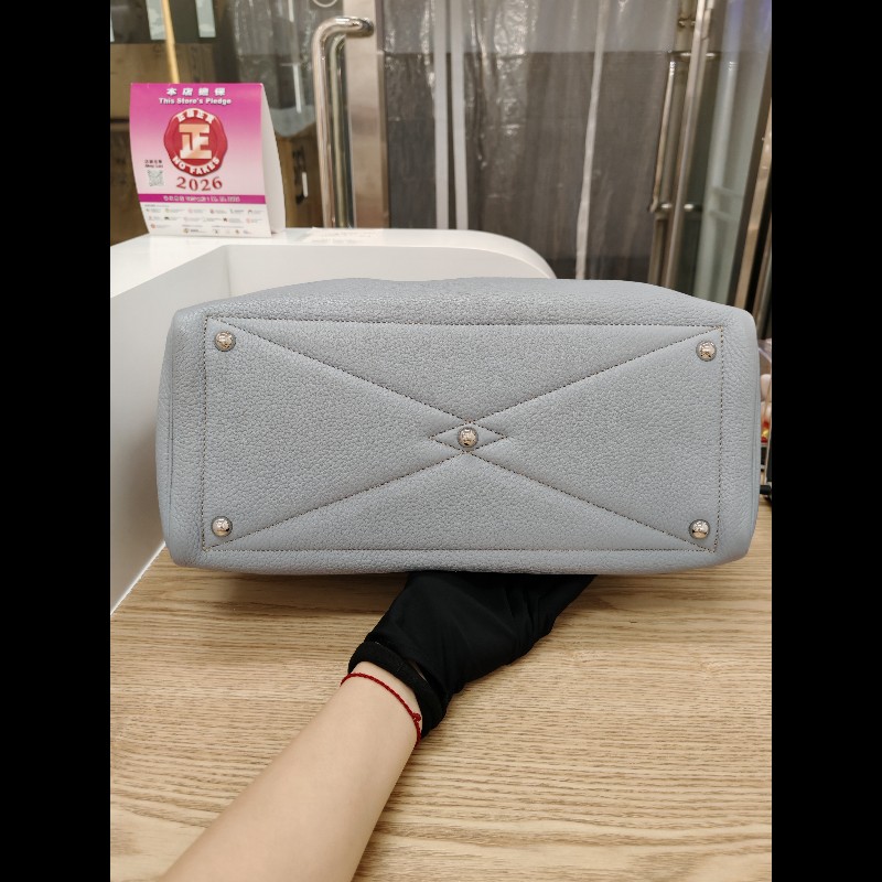 Hermes Victoria 35 亞麻藍-4
