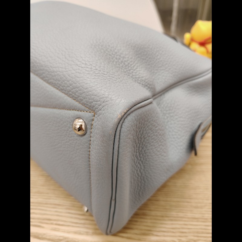 Hermes Victoria 35 亞麻藍-5