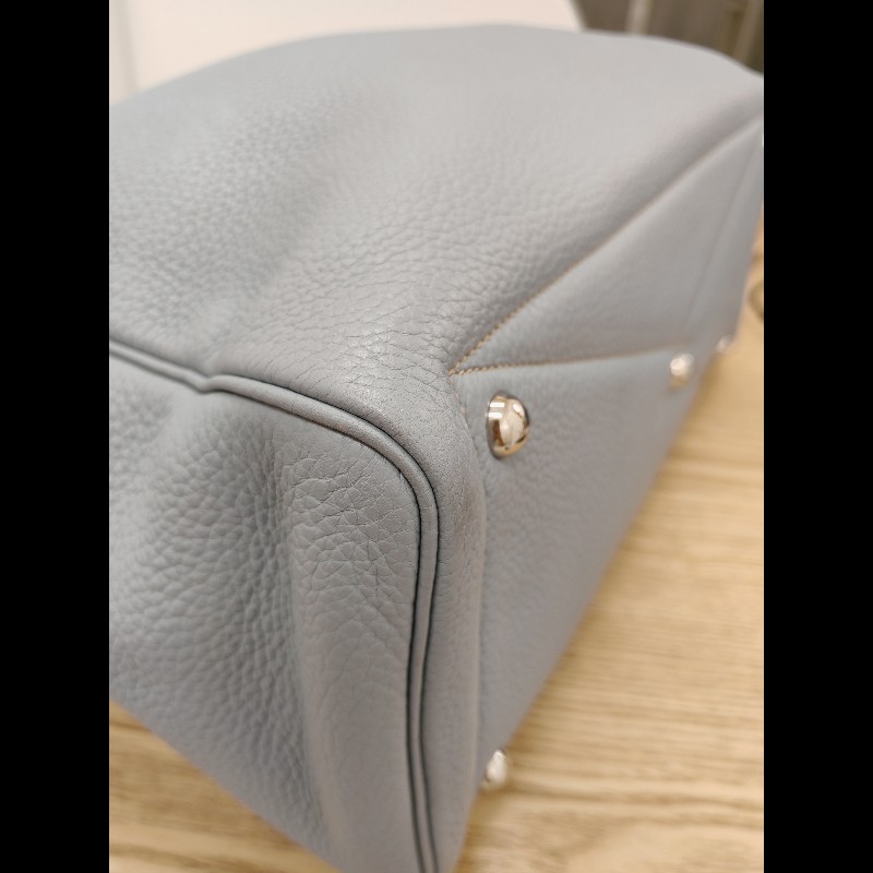 Hermes Victoria 35 亞麻藍-6