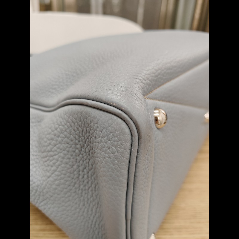 Hermes Victoria 35 亞麻藍-7