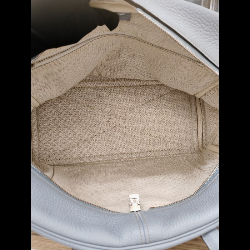 Hermes Victoria 35 亞麻藍-12