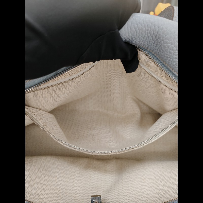 Hermes Victoria 35 亞麻藍-14