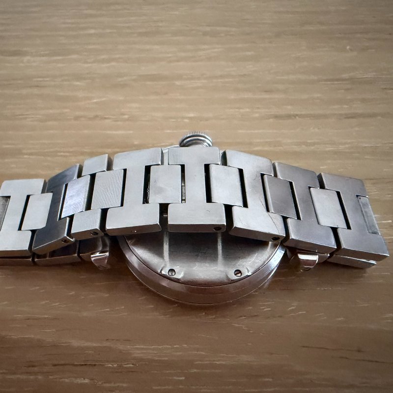 Cartier Pasha 2324 Stainless steel White watch 腕錶-3