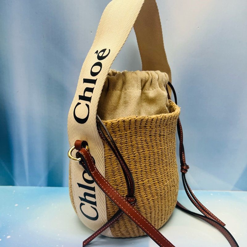 Chloe 編織草編包-0