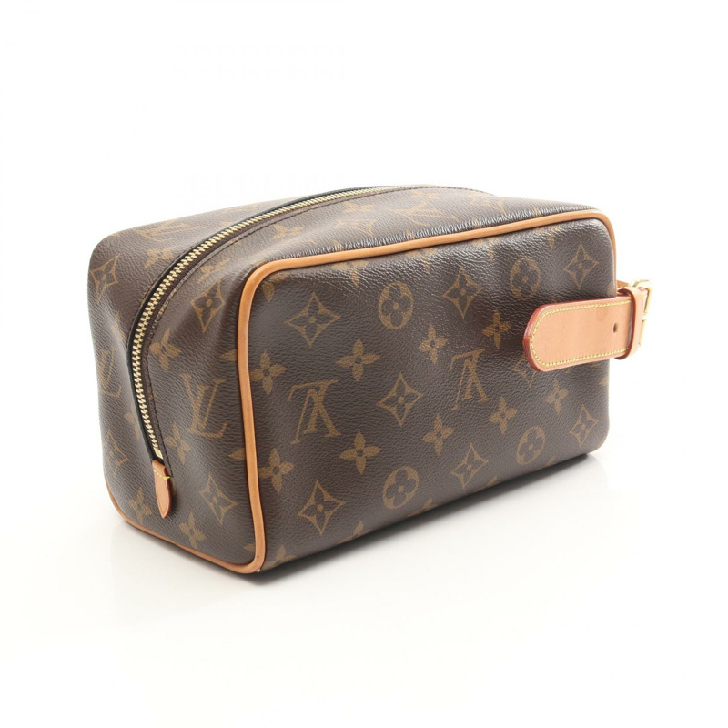 路易威登 Locker Dopp Kit 商務手拿包 M83112 Monogram 帆布 二手 LV-1