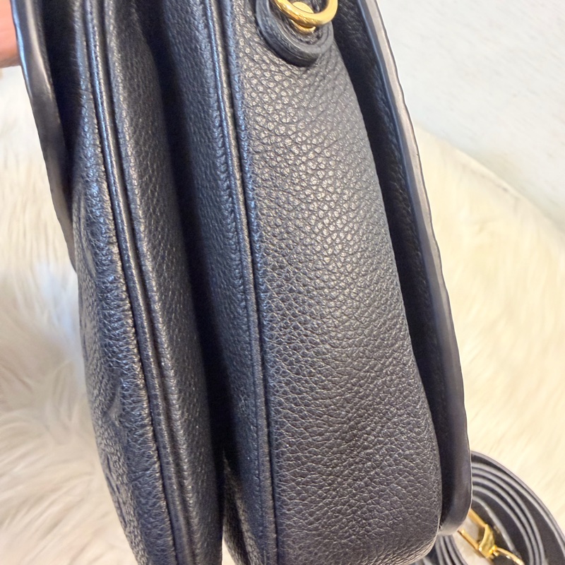 LV MÉTIS 黑牛皮 附背帶-18