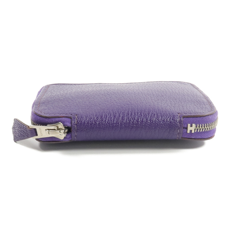 HERMES Chevre皮革Agenda Cover零錢包Iris-5