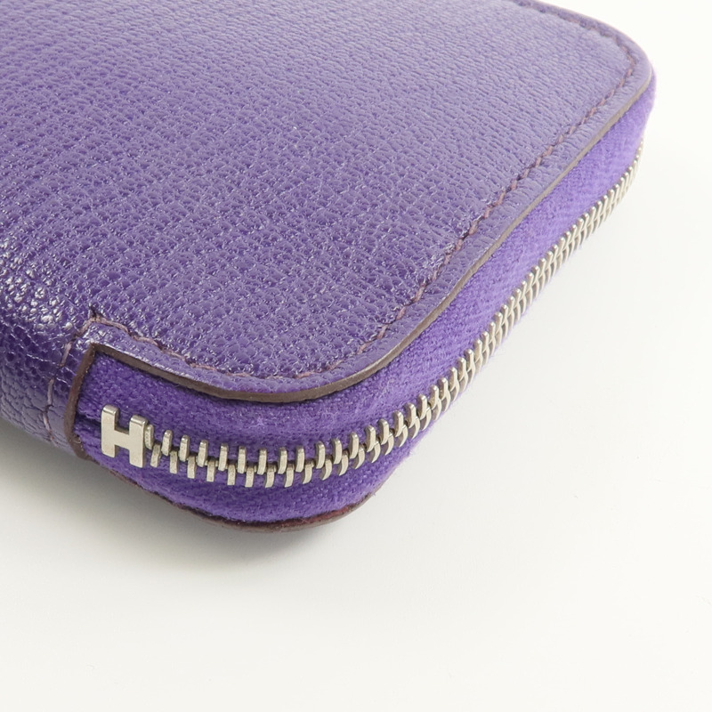 HERMES Chevre皮革Agenda Cover零錢包Iris-7