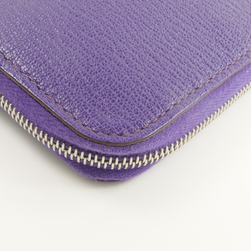 HERMES Chevre皮革Agenda Cover零錢包Iris-8