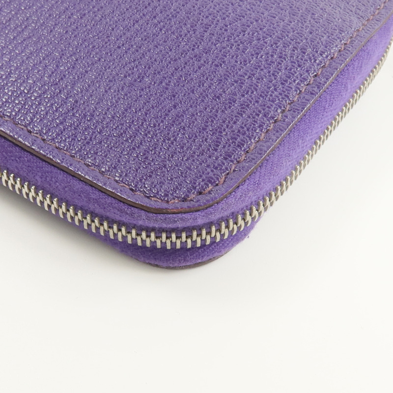 HERMES Chevre皮革Agenda Cover零錢包Iris-9