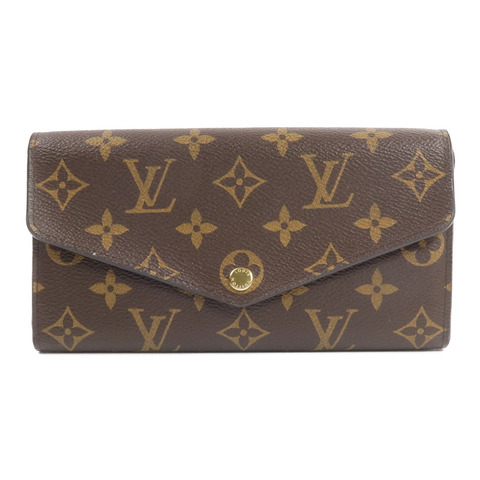 LOUIS VUITTON Monogram Portefeuille Sarah金扣長錢包