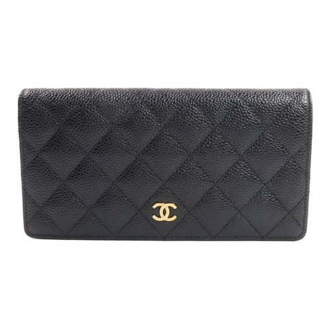 CHANEL 牛皮皮革Long Wallet長錢包