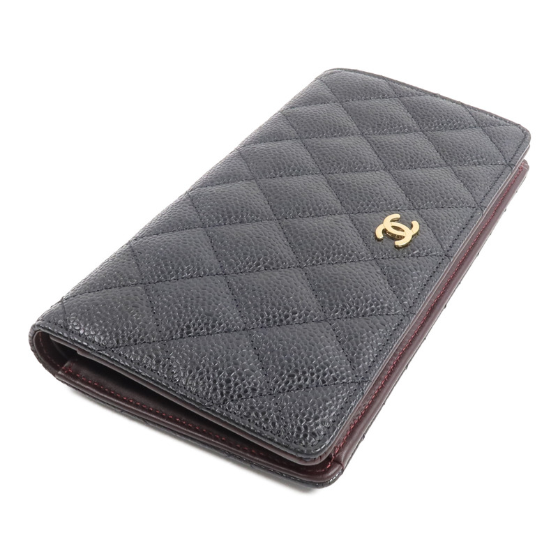 CHANEL 牛皮皮革Long Wallet長錢包-3