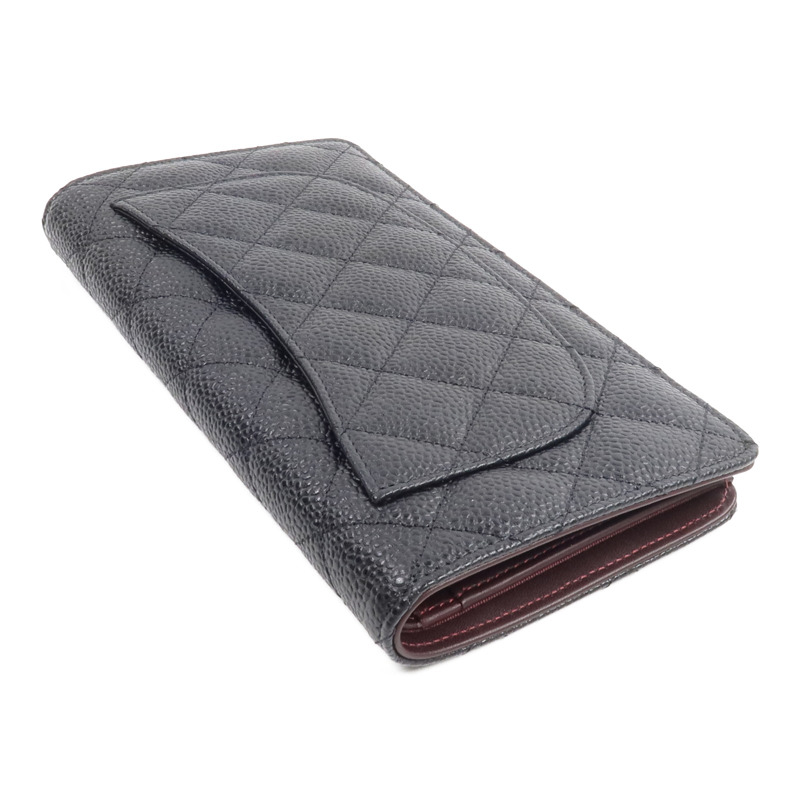CHANEL 牛皮皮革Long Wallet長錢包-4