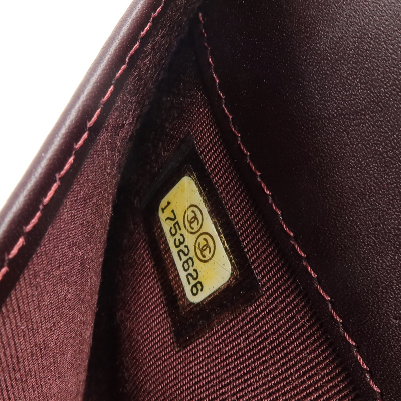 CHANEL 牛皮皮革Long Wallet長錢包-14