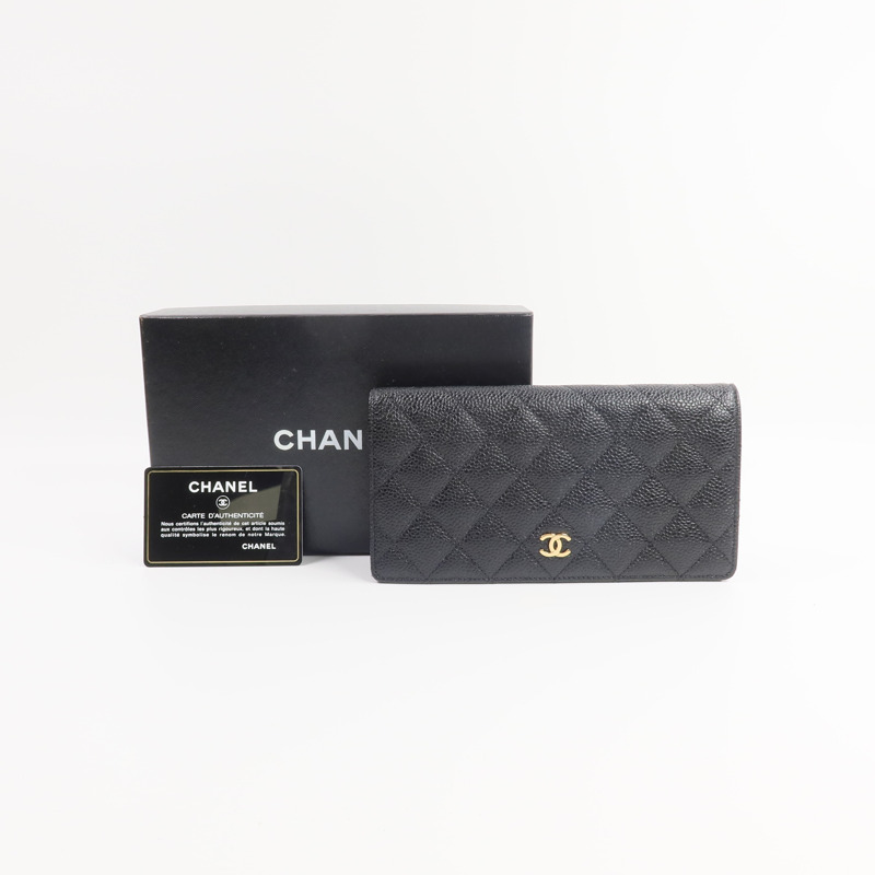 CHANEL 牛皮皮革Long Wallet長錢包-15