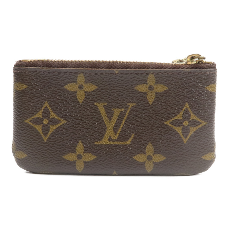 LOUIS VUITTON Monogram Key Pouch金扣鎖匙包-1