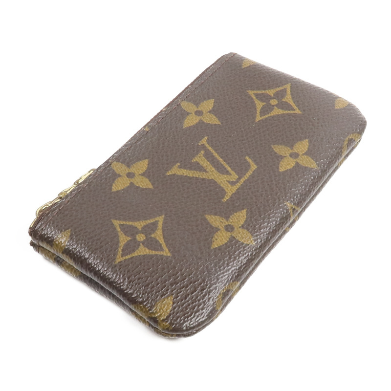 LOUIS VUITTON Monogram Key Pouch金扣鎖匙包-3