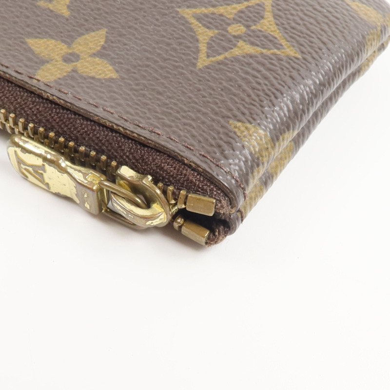 LOUIS VUITTON Monogram Key Pouch金扣鎖匙包-9