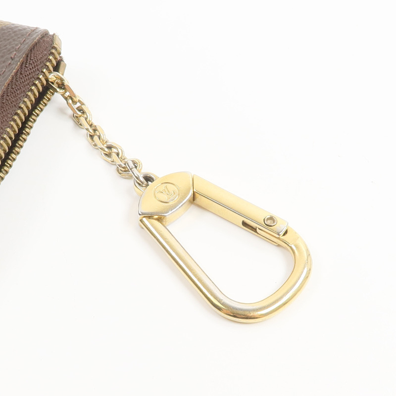 LOUIS VUITTON Monogram Key Pouch金扣鎖匙包-11