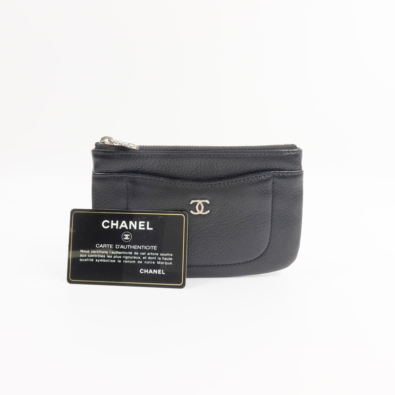 CHANEL 牛皮皮革Neo Executive Card Holder零錢包-19