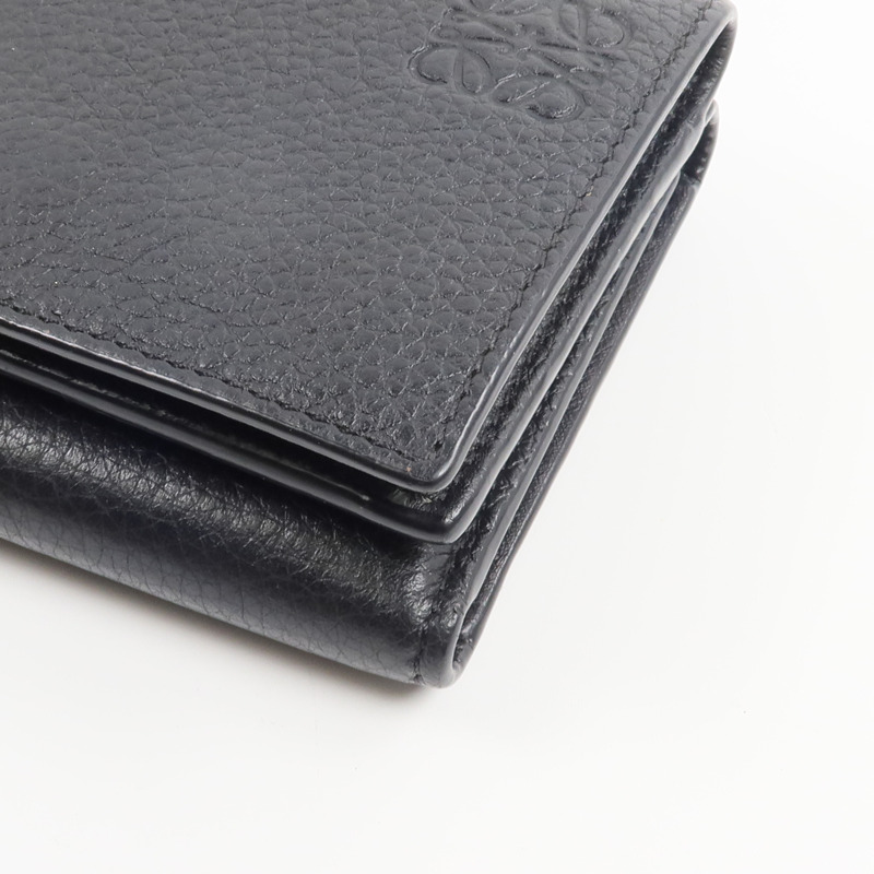 LOEWE 牛皮皮革Fold Wallet錢包-6