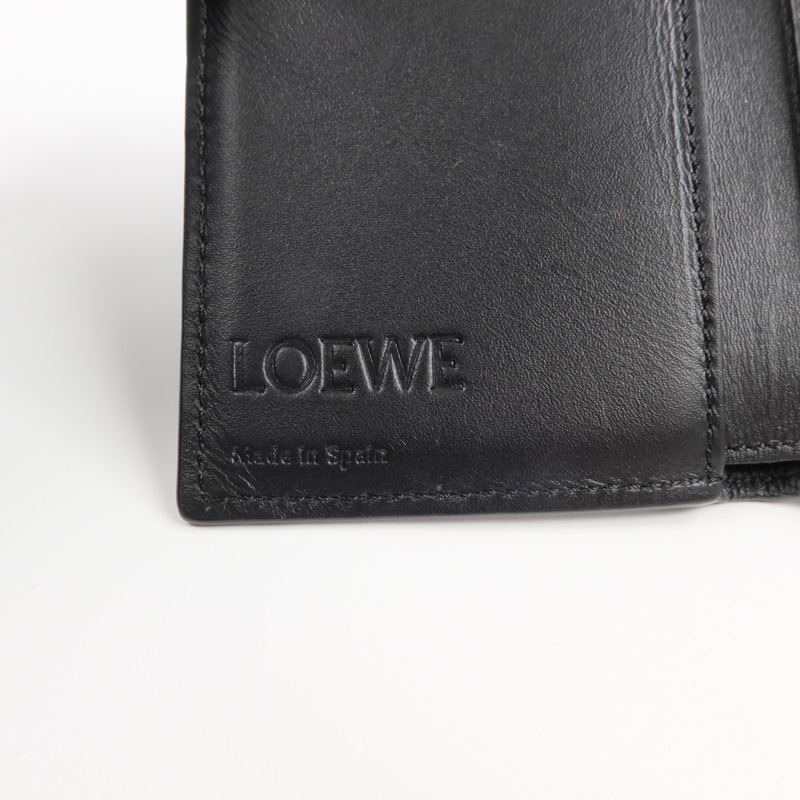 LOEWE 牛皮皮革Fold Wallet錢包-13