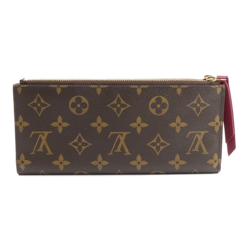 LOUIS VUITTON Monogram Adele Long Wallet長錢包-1