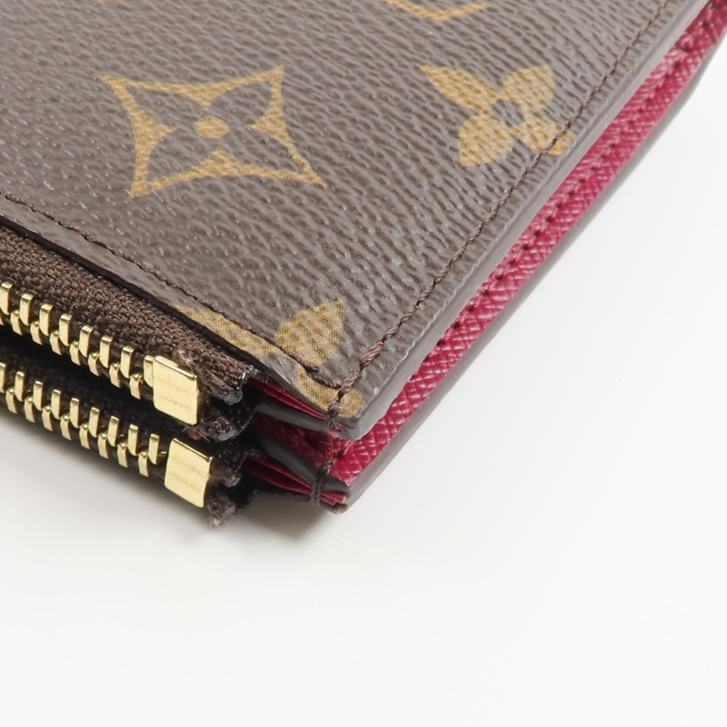 LOUIS VUITTON Monogram Adele Long Wallet長錢包-11