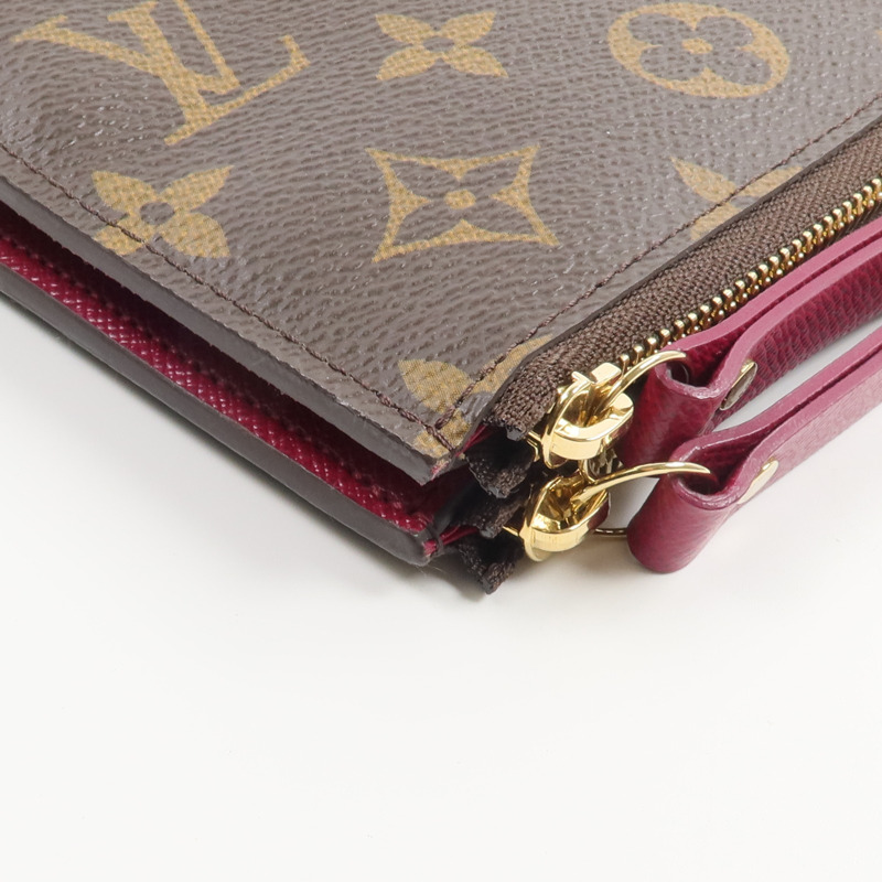 LOUIS VUITTON Monogram Adele Long Wallet長錢包-12