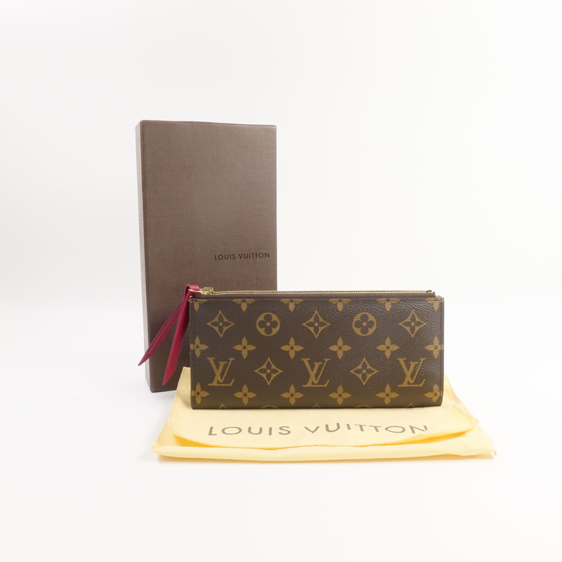 LOUIS VUITTON Monogram Adele Long Wallet長錢包-13
