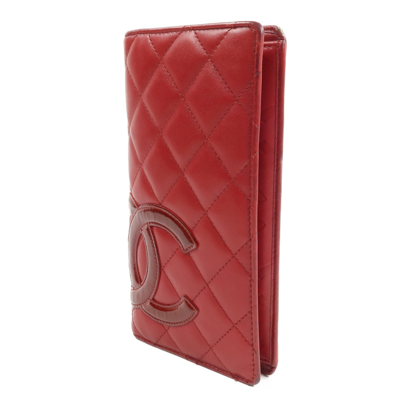 CHANEL 牛皮皮革Cambon Long Wallet長錢包-2