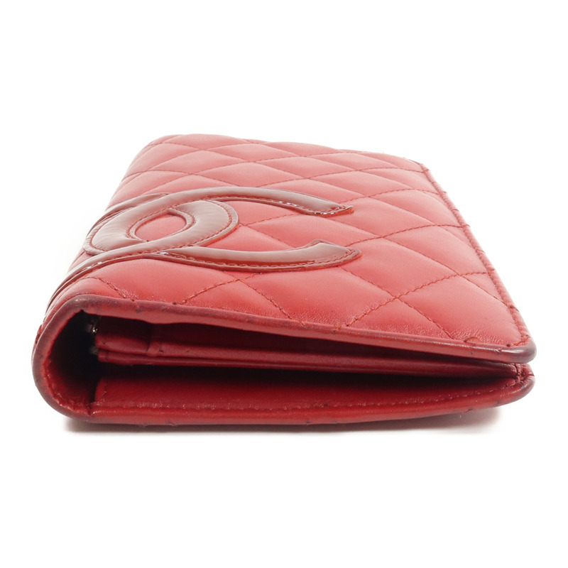 CHANEL 牛皮皮革Cambon Long Wallet長錢包-5