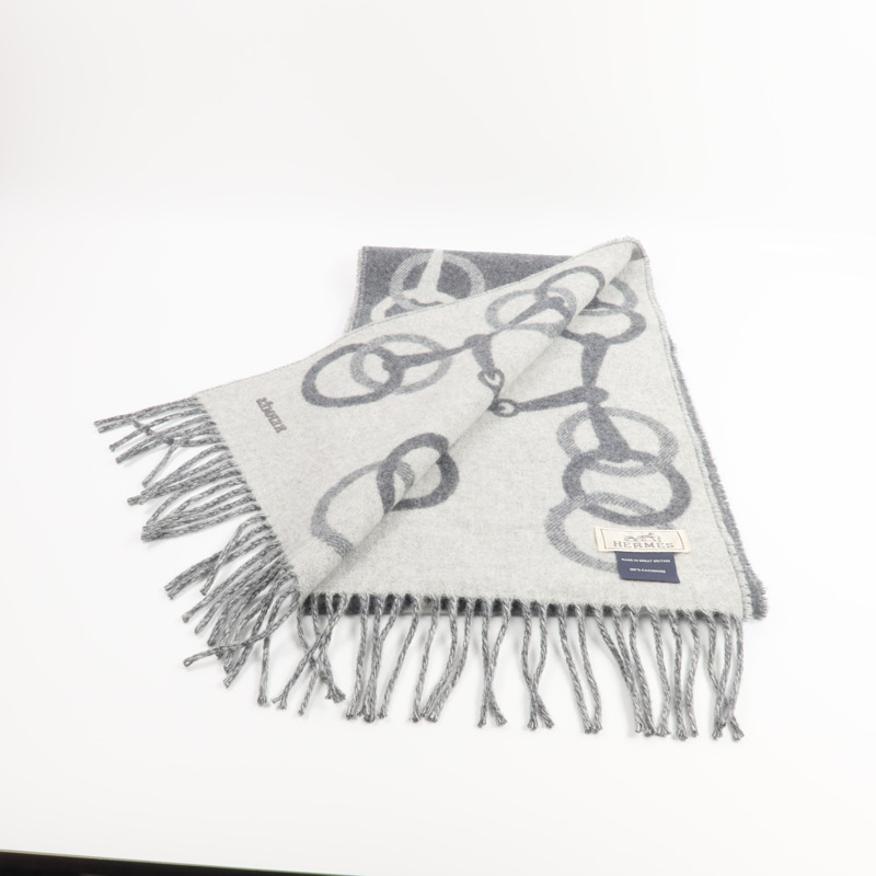 HERMES 羊絨Scarf 160X25cm圍巾-7