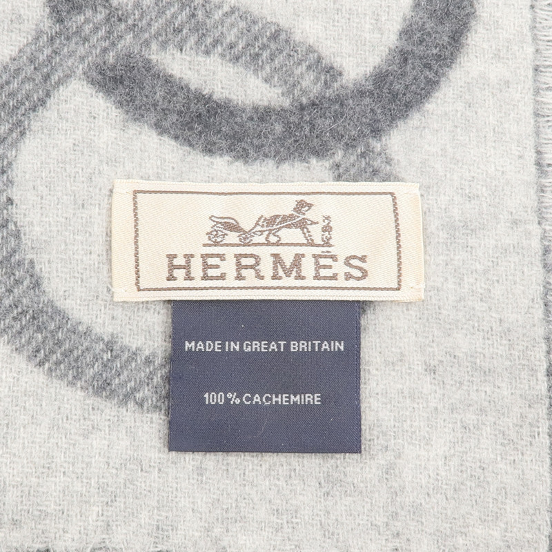 HERMES 羊絨Scarf 160X25cm圍巾-8