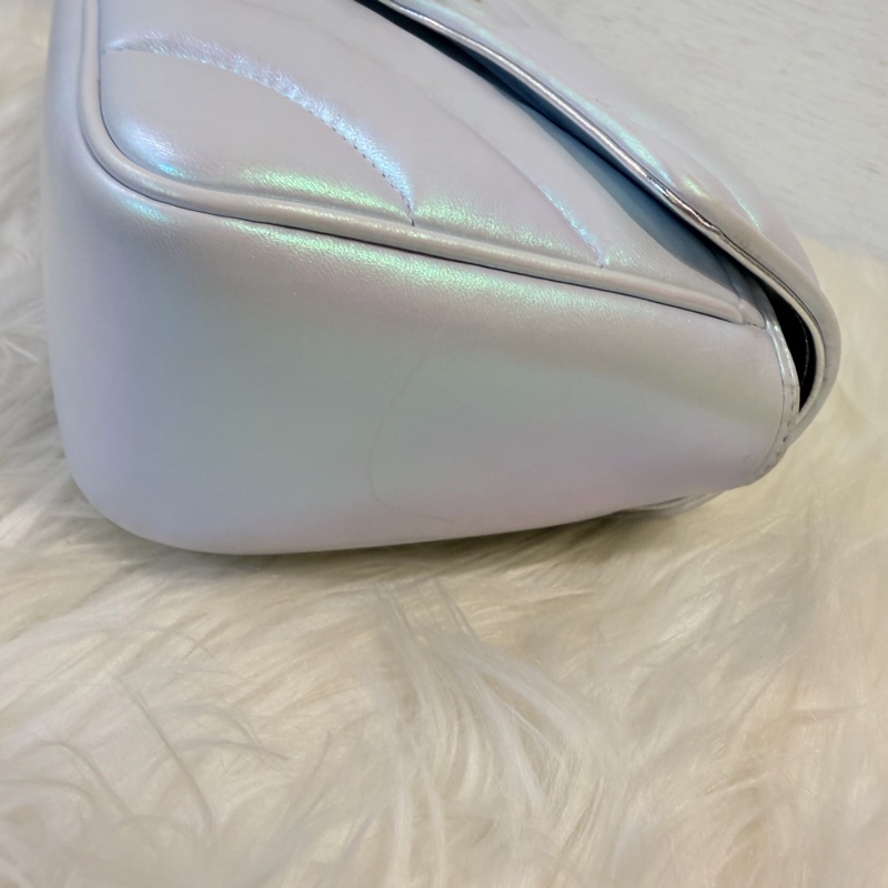 Gucci marmont 珠光羊皮鞋背包-26