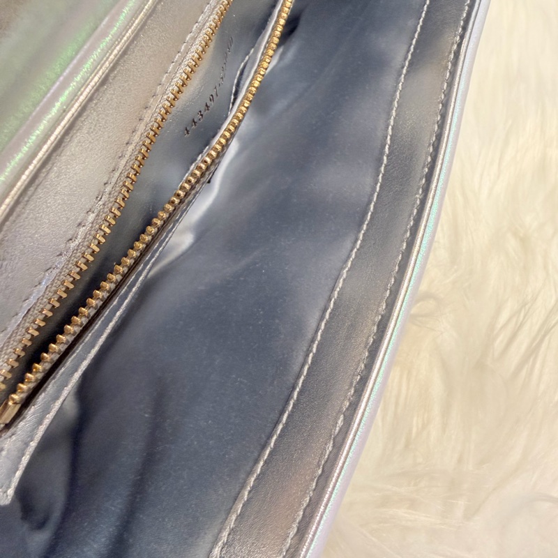 Gucci marmont 珠光羊皮鞋背包-37