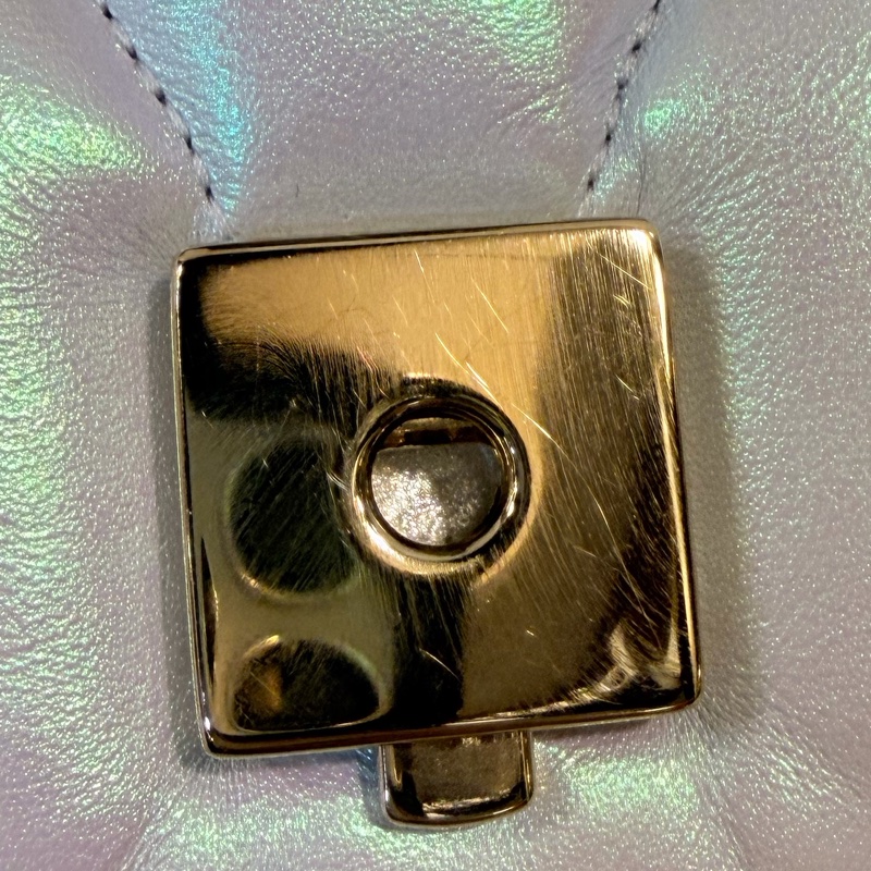 Gucci marmont 珠光羊皮鞋背包-43
