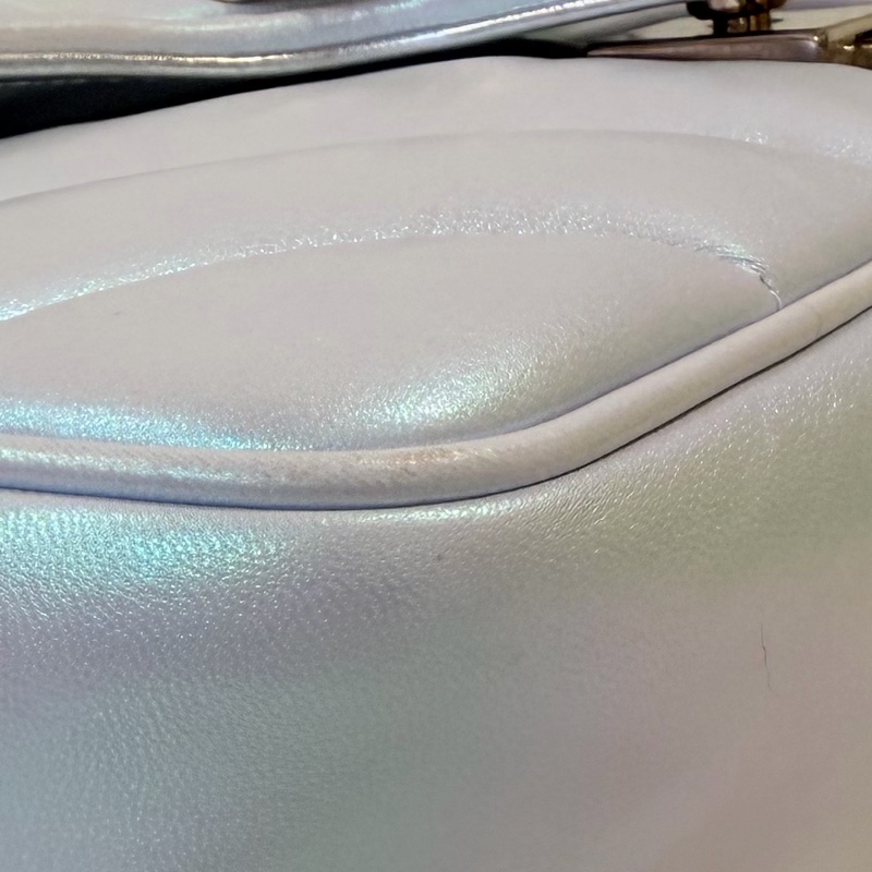 Gucci marmont 珠光羊皮鞋背包-62