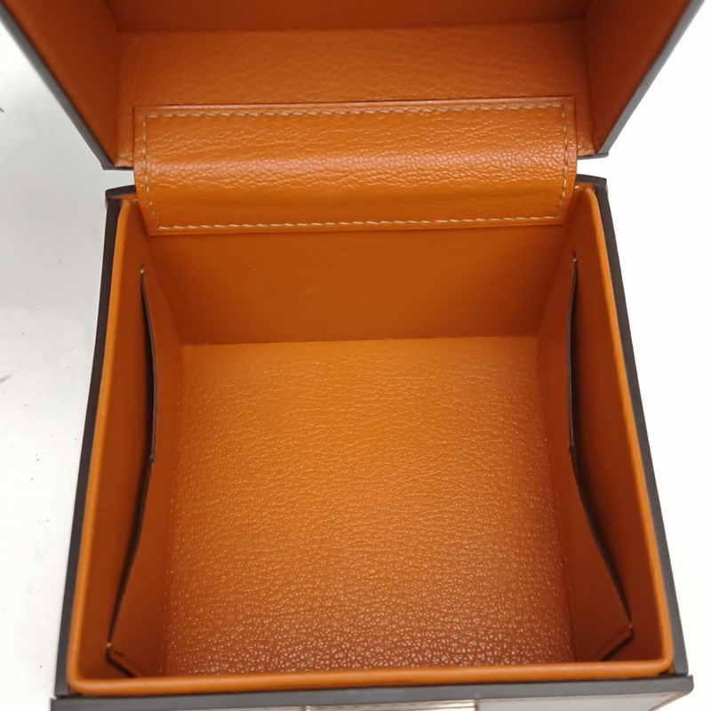 MOYNAT Vanity盒子包棕色牛皮手提包-5