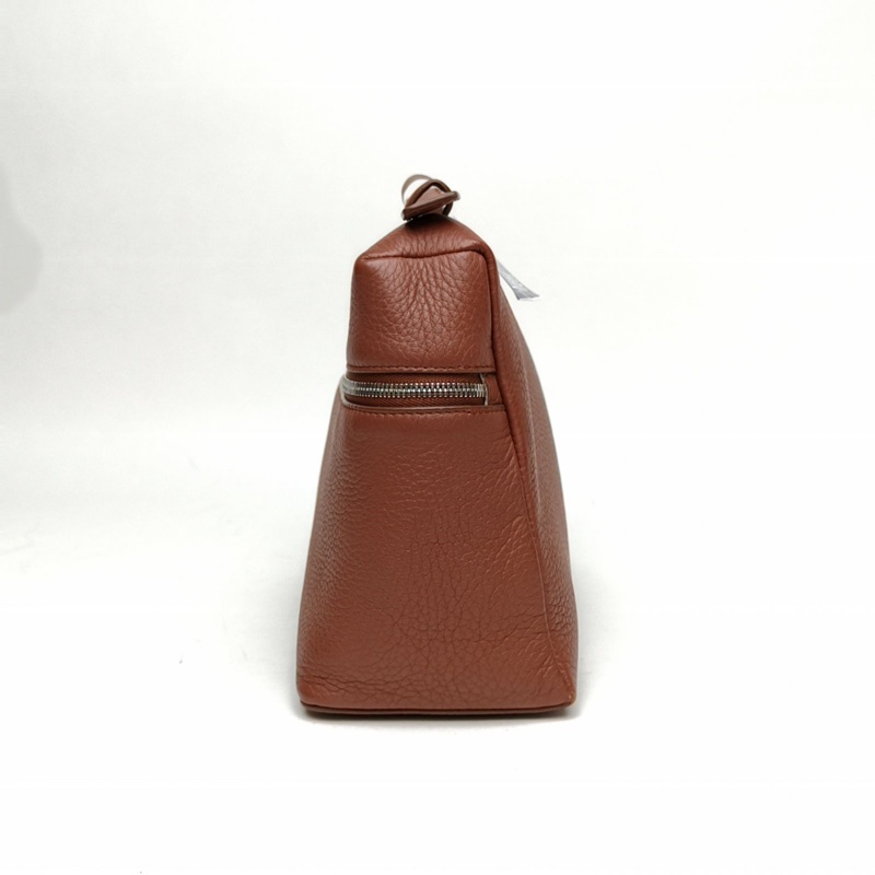 LORO PIANA ExtraPocketL27棗紅色牛皮肩背包-1