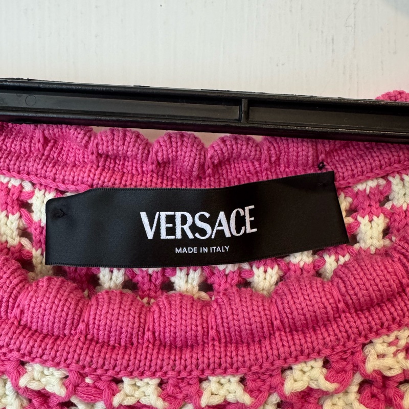 Versace 桃粉套裝42號-4