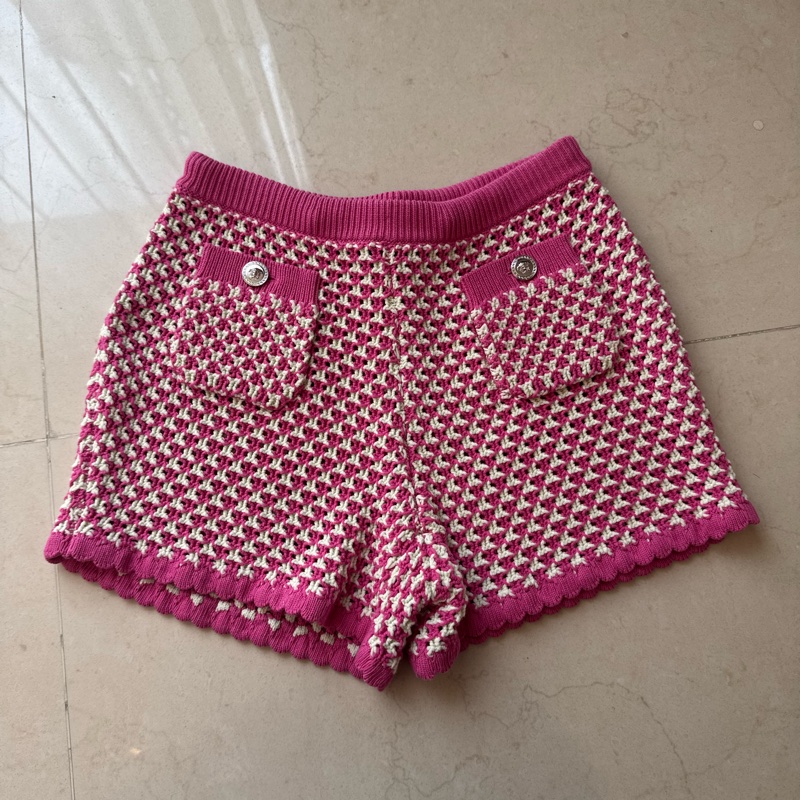 Versace 桃粉套裝42號-10