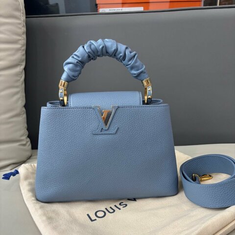 芯片款 路易威登/Louis Vuitton Capucines BB 肥腸手柄