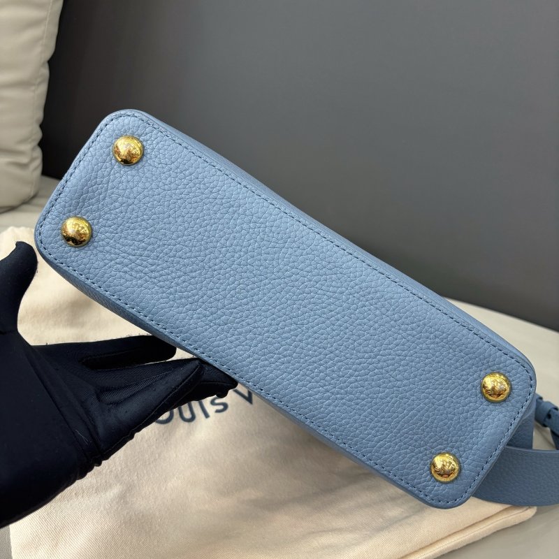 芯片款 路易威登/Louis Vuitton Capucines BB 肥腸手柄-3