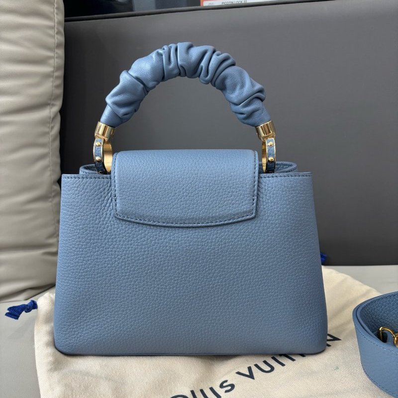 芯片款 路易威登/Louis Vuitton Capucines BB 肥腸手柄-6