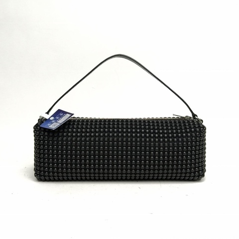 ALEXANDER WANG 黑色橡膠手提包